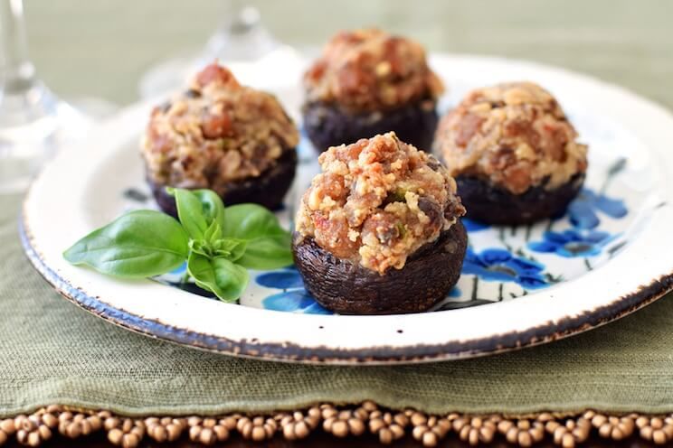 Italian stuffed mushrooms