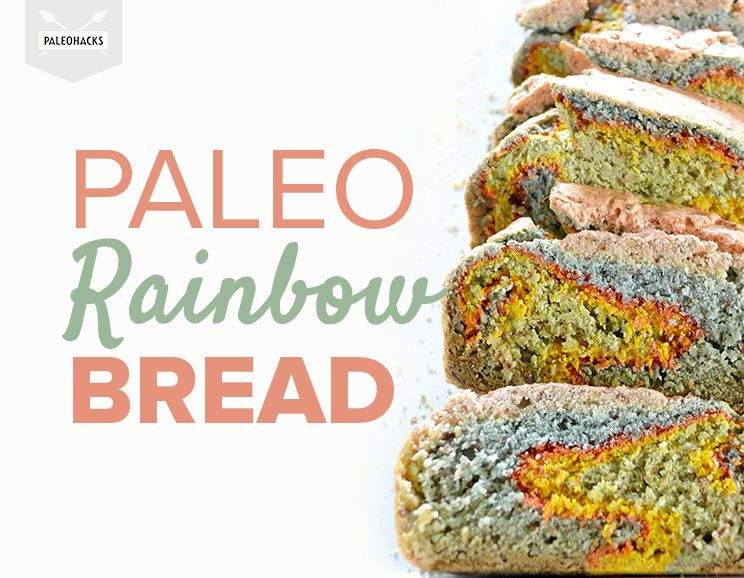 Paleo rainbow bread title card