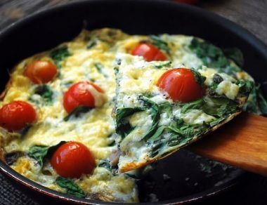 spinach frittata