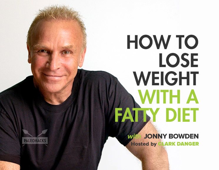 how to lose weight with a fatty diet podcast title card