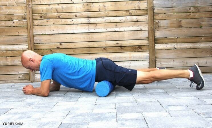 hip flexor foam roll