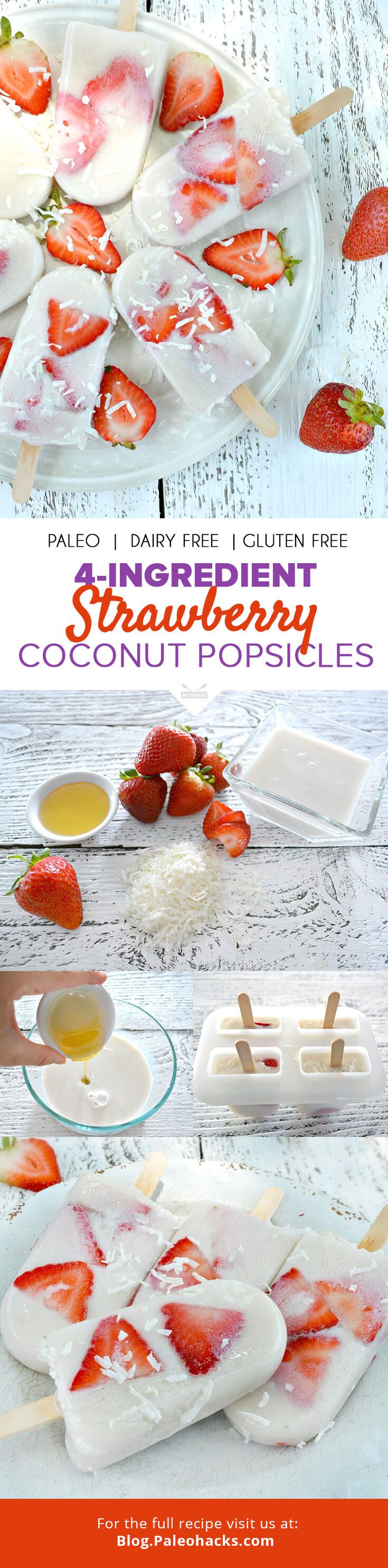 strawberry popsicles recipe