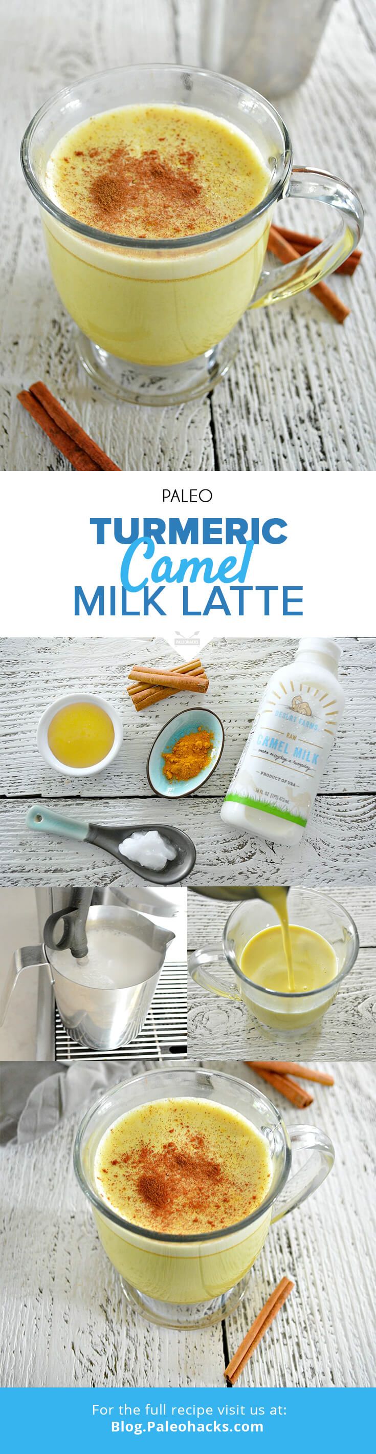 camel milk latte pin