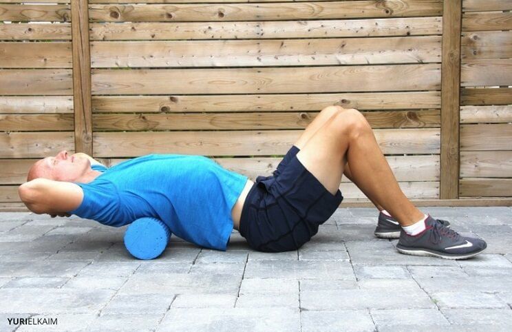 upper back foam roll