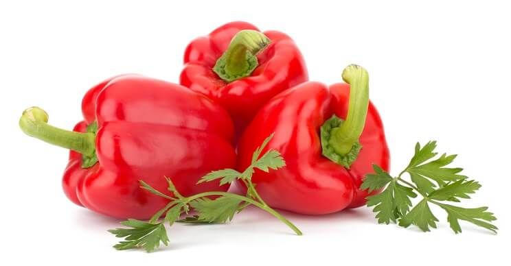 red peppers