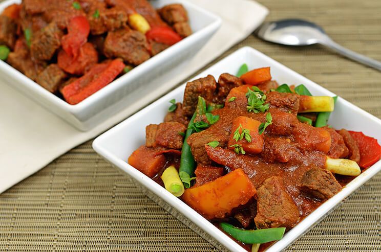 Filipino beef stew