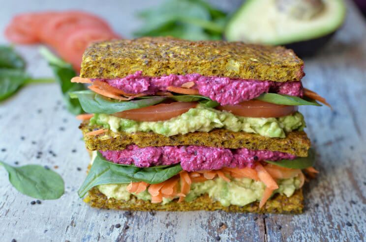 Golden Cauliflower Turmeric Flatbread