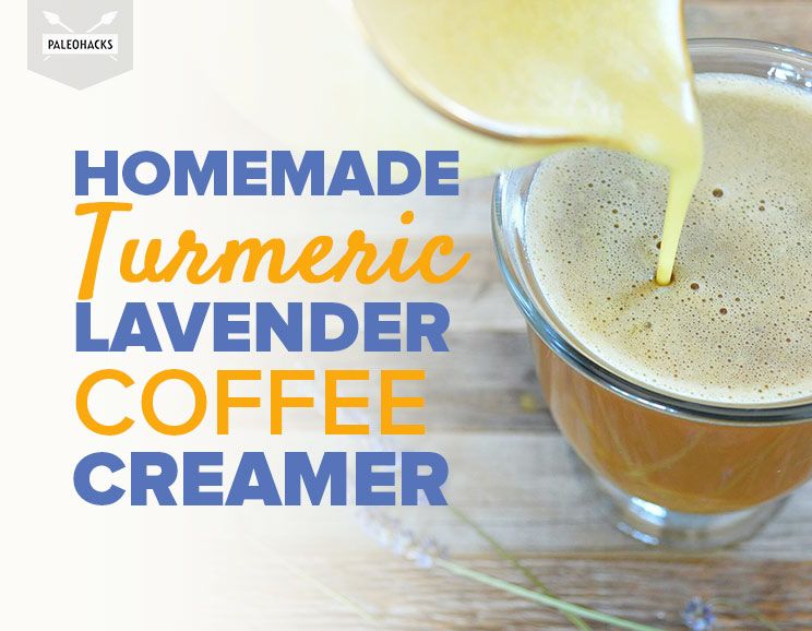 Homemade Turmeric Coffee Creamer