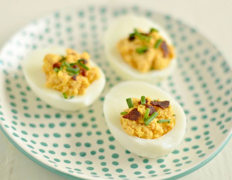 jalapeno bacon deviled eggs featured image