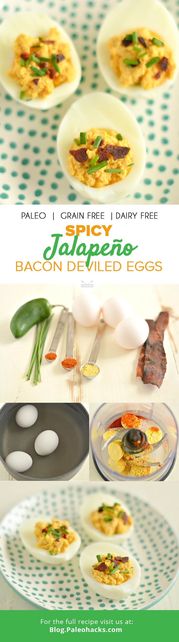 bacon jalapeno deviled eggs pin