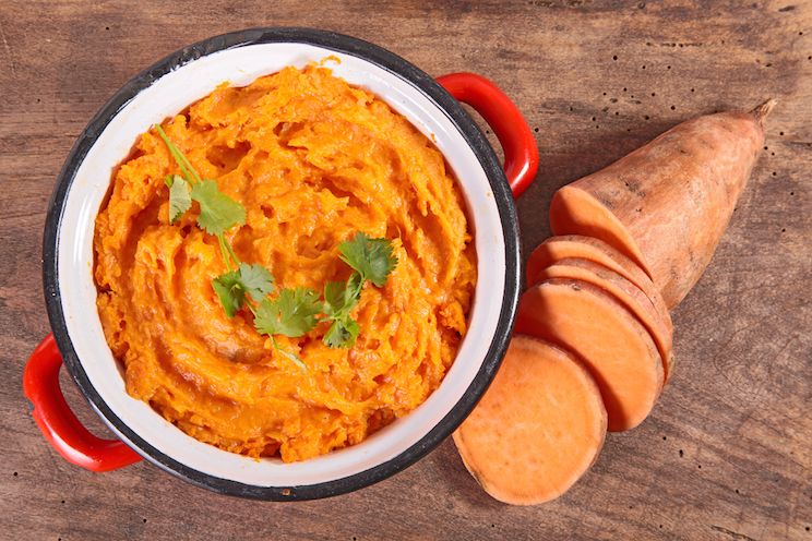 sweet potato puree