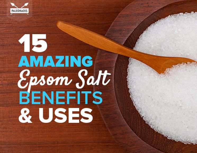 15 Amazing Epsom Salt Health Benefits and Uses PaleoHacks Blog