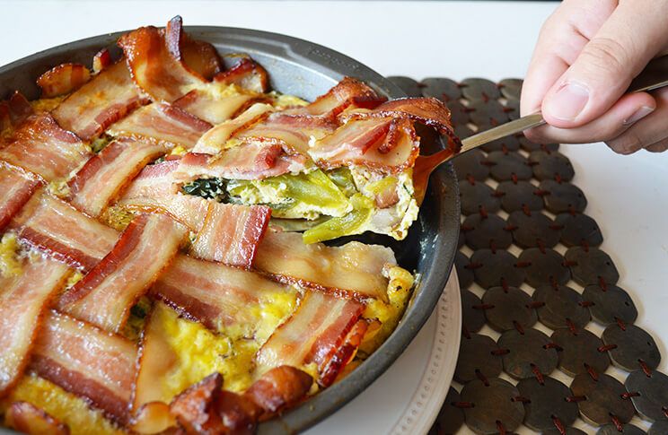 bacon pie