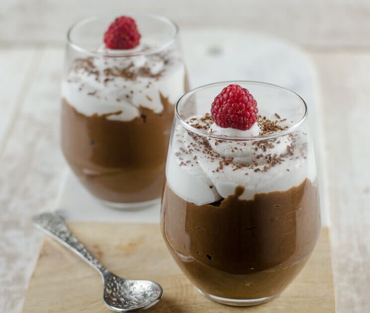 dark chocolate mousse