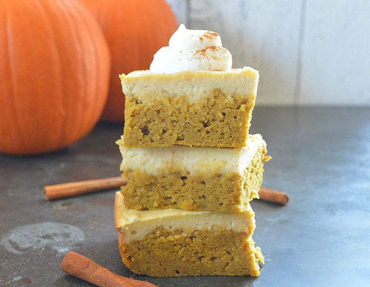 pumpkin cheesecake bars featured image