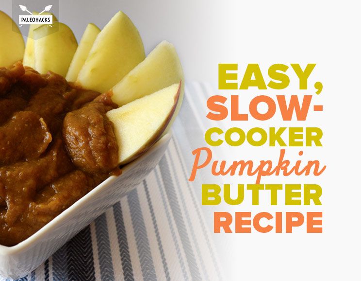 slow cooker pumpkin butter recipe title card