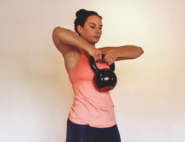 kettlebell fat-burning workout featured image