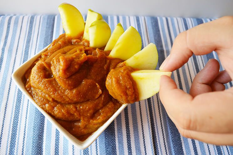 pumpkin butter with apples