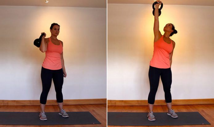 Full-Body Kettlebell Fat-Burning Workout