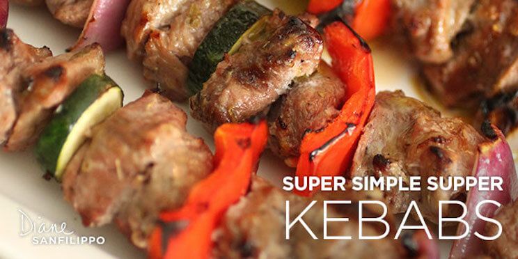 super simple kebabs