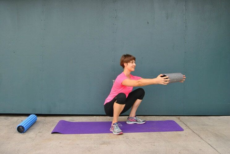 supported yogi squat