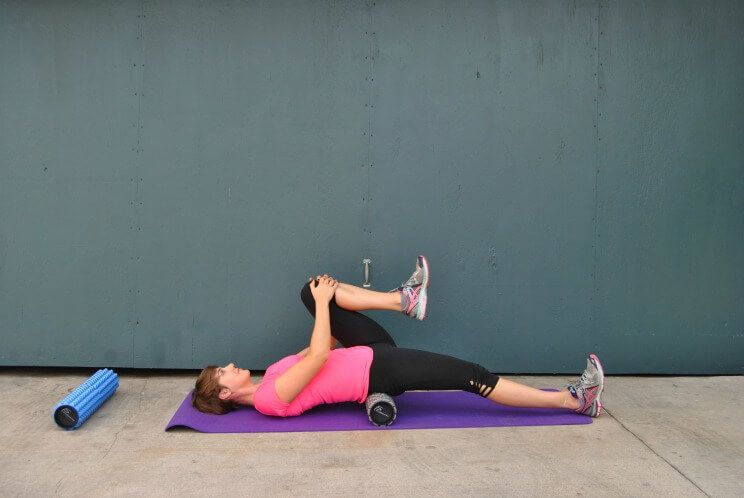 hip flexor foam roller