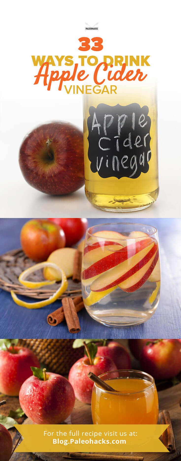 ways to drink apple cider vinegar pin