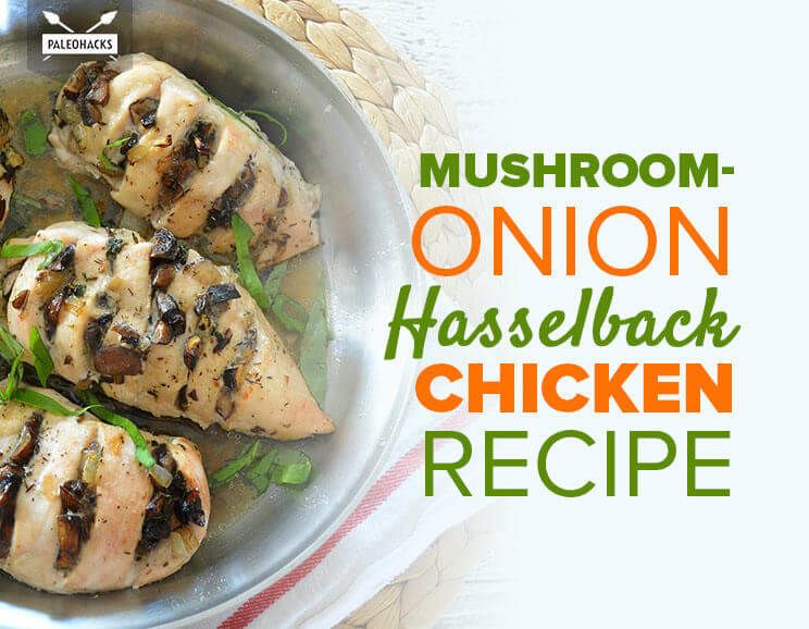 hasselback chicken title card