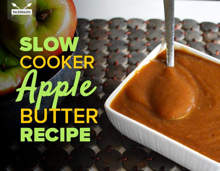 slow cooker apple butter title card