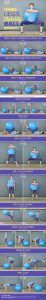 Toned Legs Stability Ball Workout | 11 Mobility Exercises