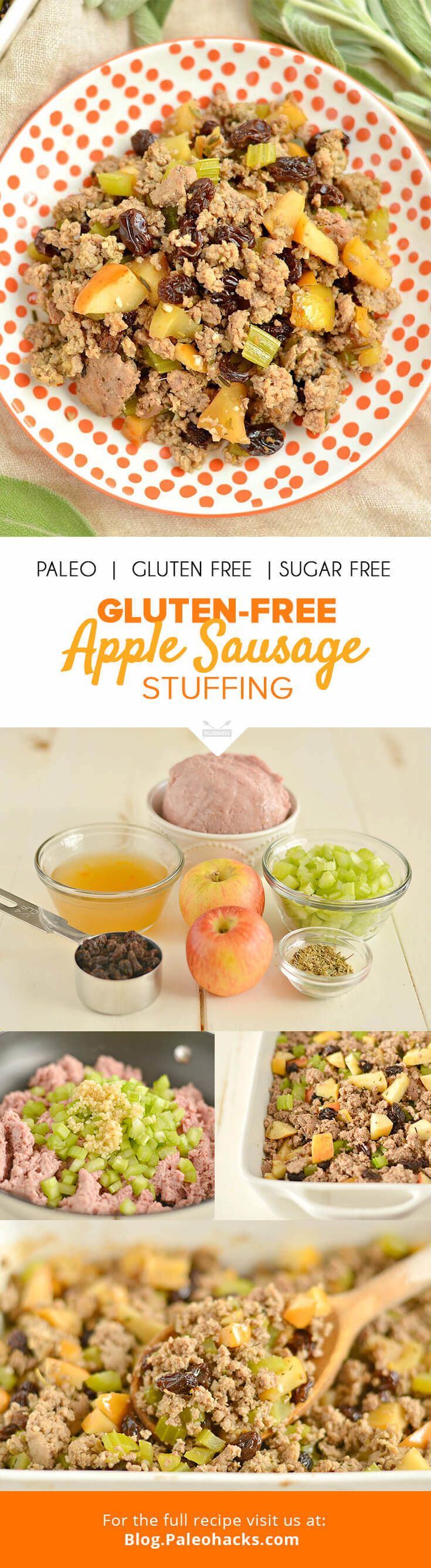 apple sausage stuffing pin