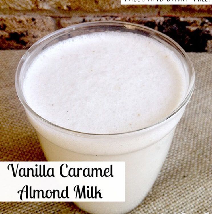 vanilla caramel almond milk