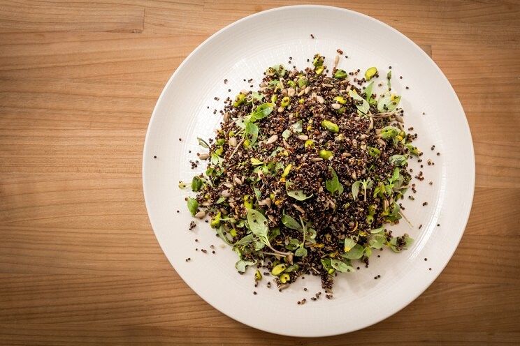  salada de sementes de chia