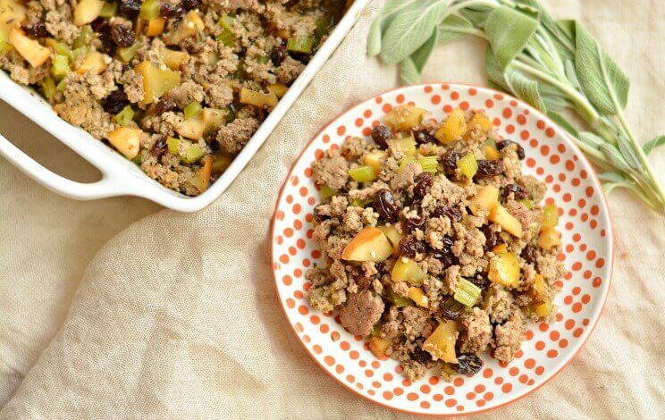 apple sausage stuffing 