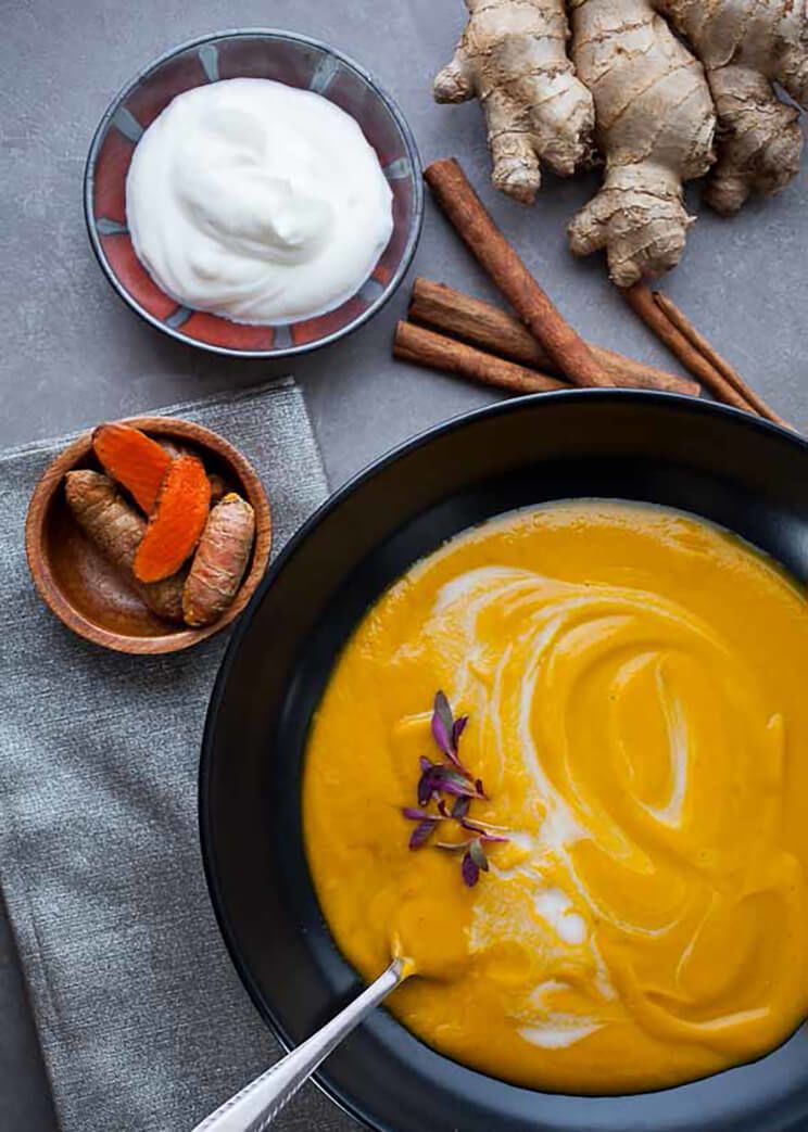 ginger-turmeric carrot soup