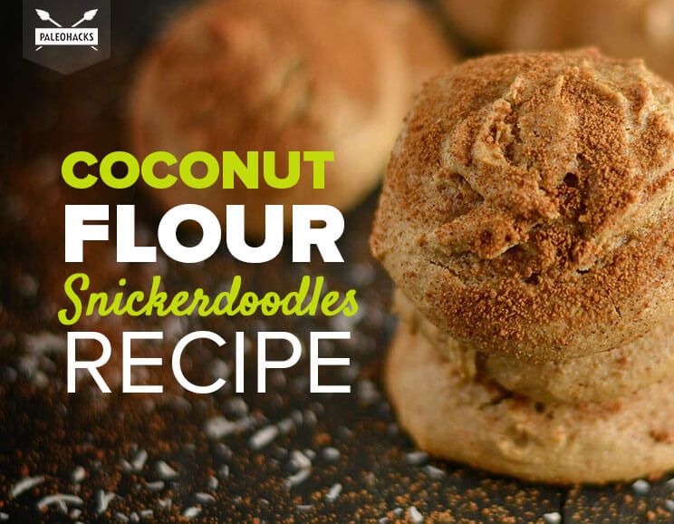 coconut flour snickerdoodles