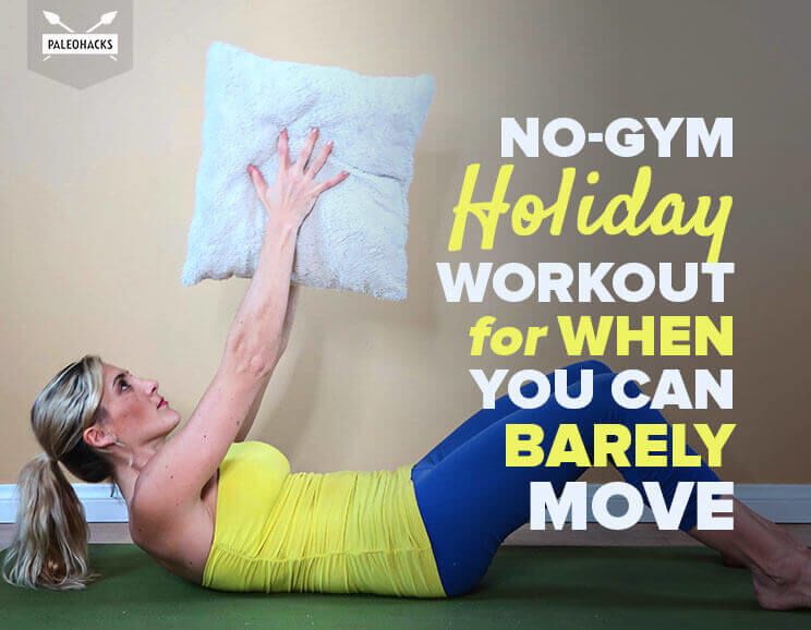 no gym holiday workout title card