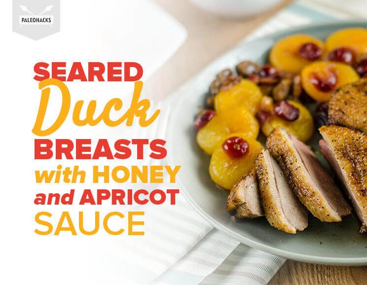 duck breasts with honey title card