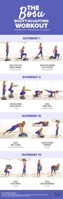The Bosu Ball Booty-Sculpting Workout You Can Do Anywhere