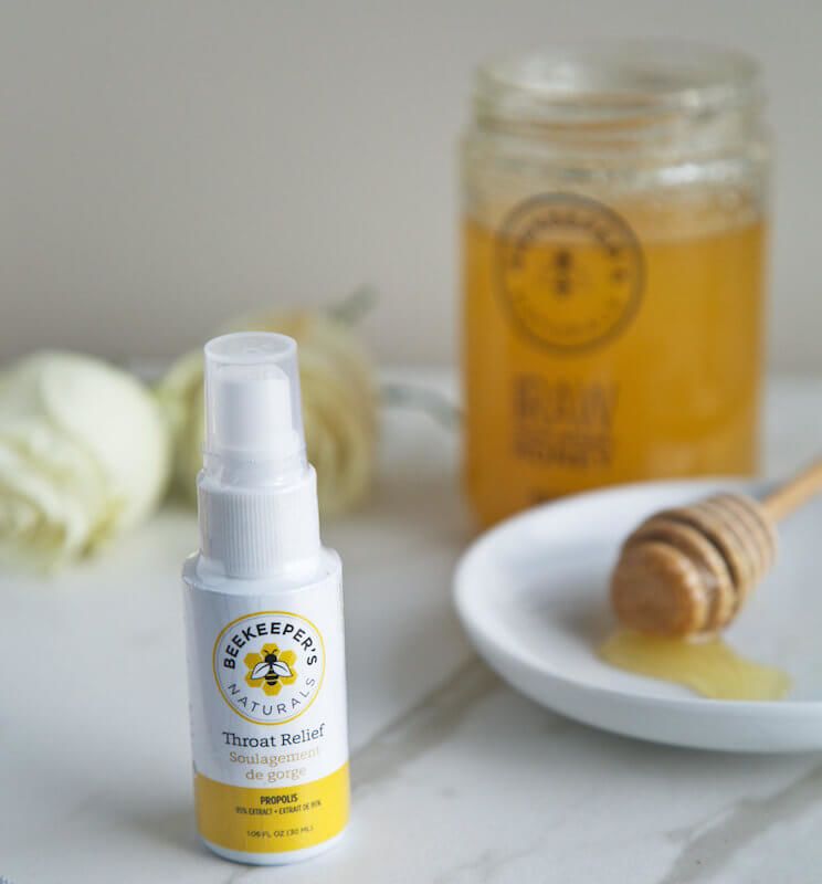 throat spray honey