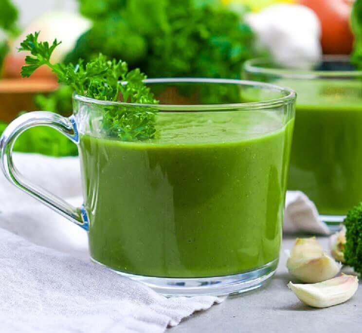 green detox soup