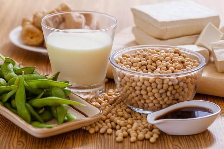 soy milk and products