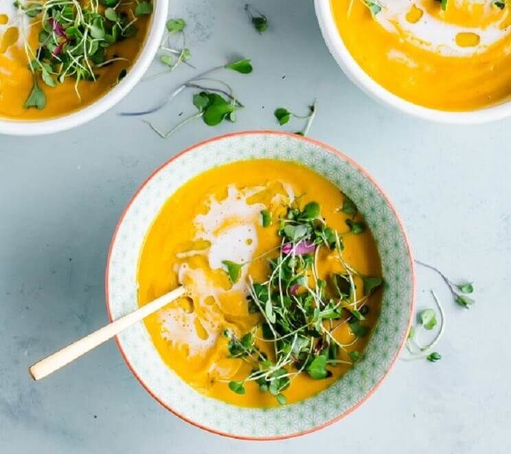 garam masala carrot soup