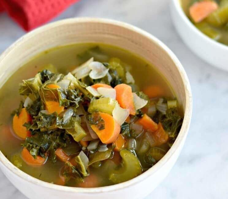 winter kale soup