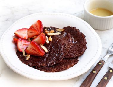 Chocolate Collagen Protein Pancakes Recipe 3
