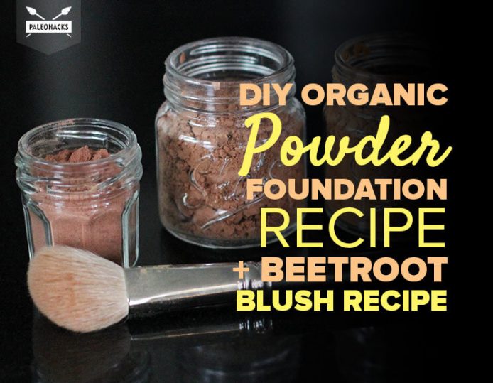 DIY Organic Powder Foundation Recipe + Beetroot Blush Recipe