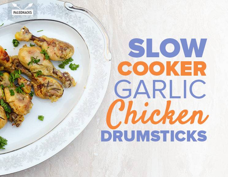 Slow Cooker Garlic Chicken Drumsticks 5