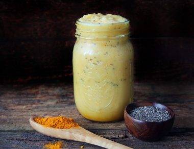 turmeric ginger smoothie featured image