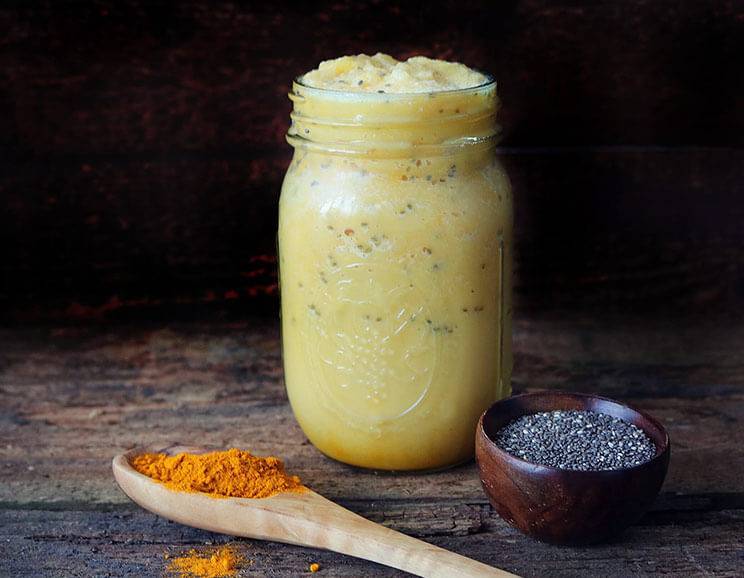 turmeric ginger smoothie featured image