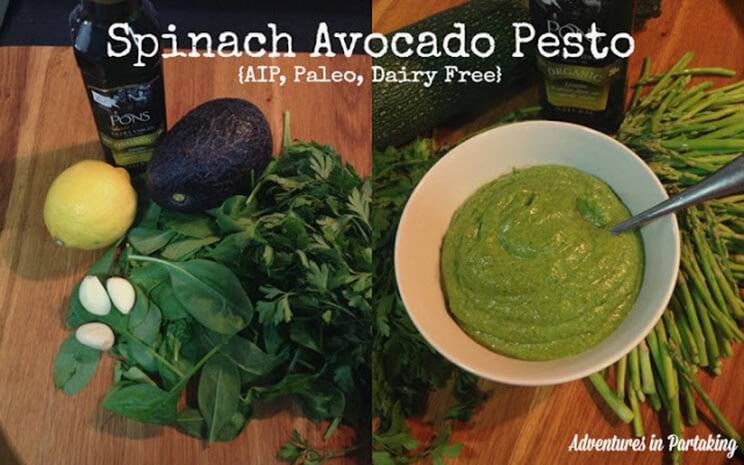 spinach avocado pesto